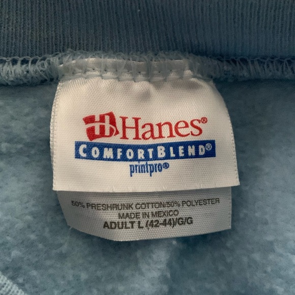 Hilton Head Island Sweatshirt: Powder Blue, Embroidered Design, Cozy Comfy Beach - Picture 6 of 9